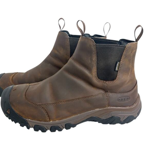 Keen Anchorage III Waterproof Insulated Men's Boot Dark Brown Size 12 - Picture 3 of 12